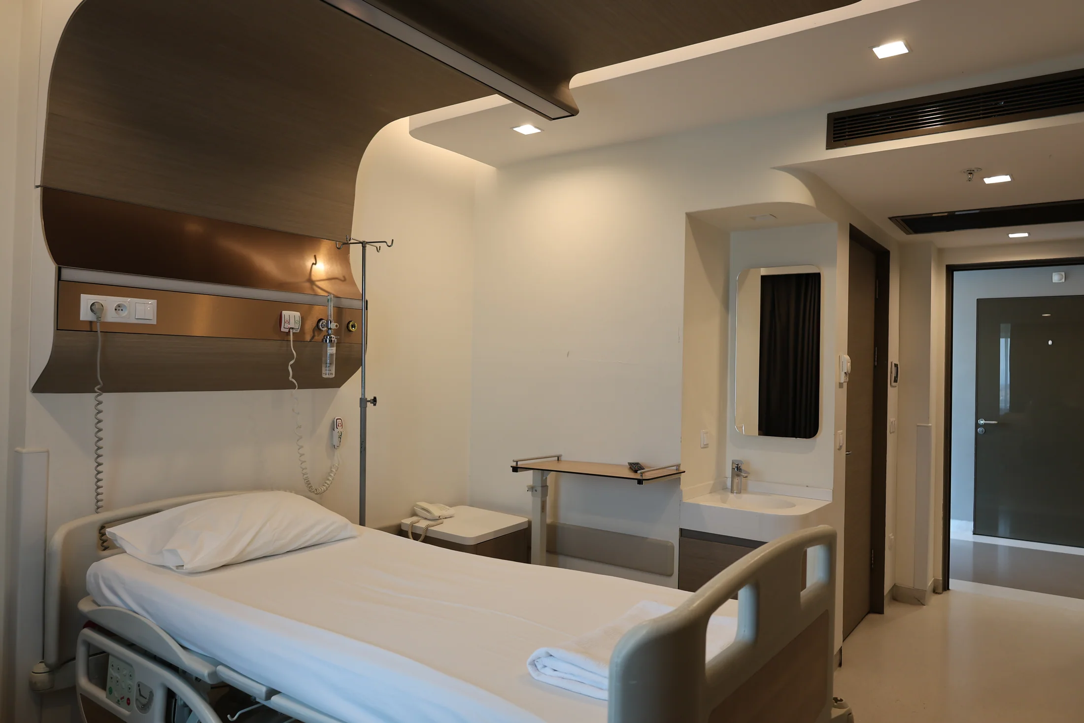 Chambre privée de l'hôpital Avrasya Zeytinburnu