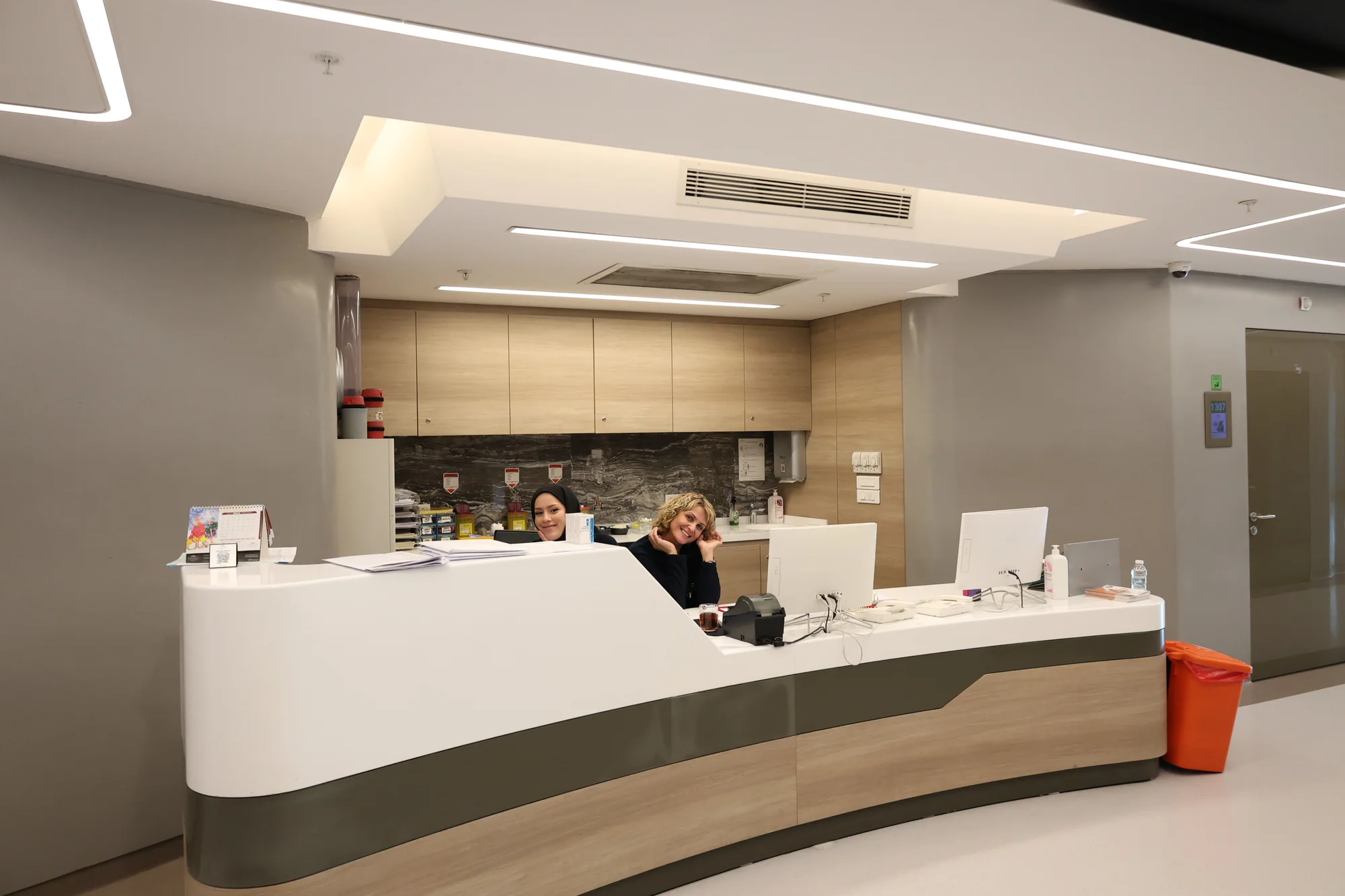 Poste de soins moderne de l'hôpital partenaire Avrasya