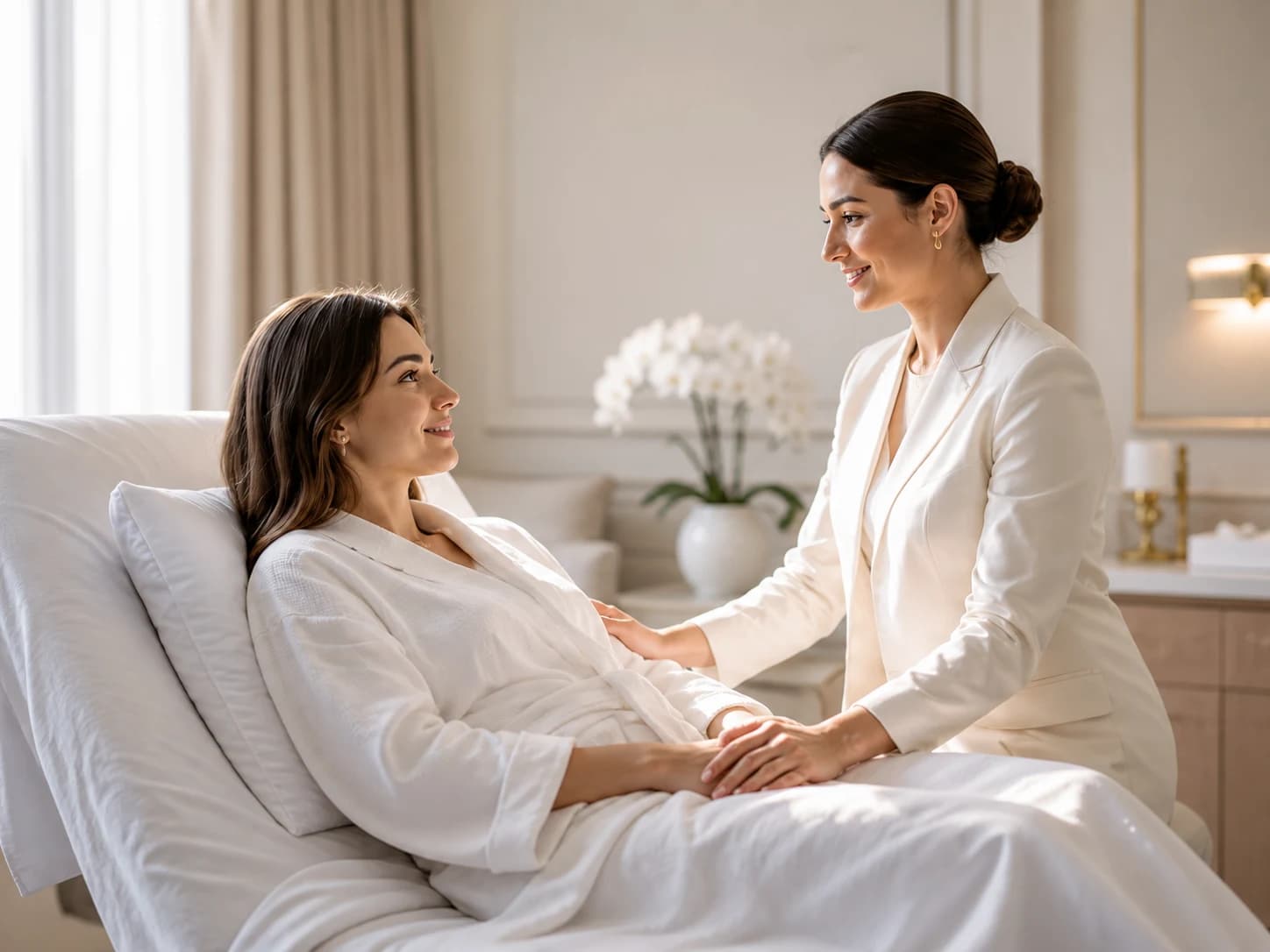 Accompagnement personnalisé d'une patiente pendant sa convalescence